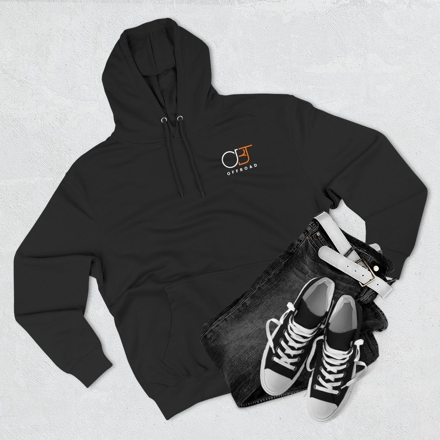 OBT Offroad Three-Panel Fleece Hoodie