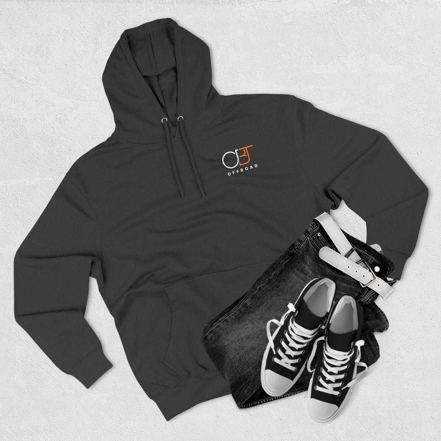 OBT Offroad Three-Panel Fleece Hoodie